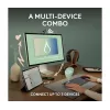 Logitech Pebble 2 Combo juhtmeta klaviatuur ja hiir roosa QWERTY