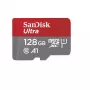 Flash Memory SanDisk 128GB MicroSDXC UHS-I Class 10 SDSQUAB-128G-GN6FA