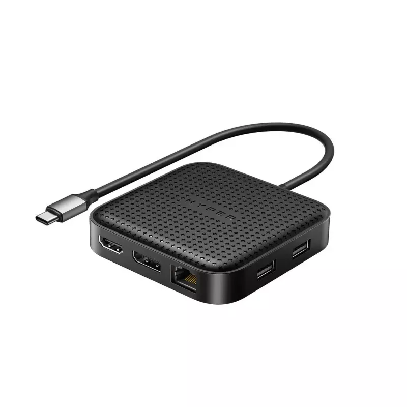 Targus HD USB4 mobiilne dokk juhtmega must