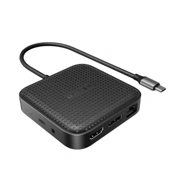 Targus HD USB4 mobiilne dokk juhtmega must