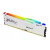 Kingston Technology FURY Beast 64GB 6000MT/s DDR5 CL36 DIMM (2 komplekti) Valge RGB EXPO