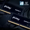 Kingston Technology FURY 32GB 6400MT/s DDR5 CL38 SODIMM (2-pakk) Impact XMP