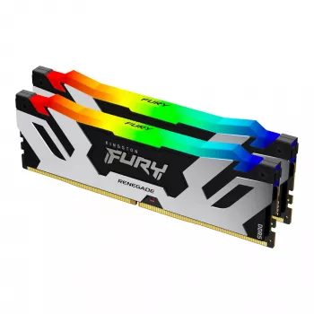 Kingston Technology FURY 96GB 6400MT/s DDR5 CL32 DIMM (2 komplekti) Renegade RGB XMP