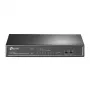 TP-Link TL-SF1008LP võrgulüliti, haldamata, Fast Ethernet (10/100), Power over Ethernet (PoE), must