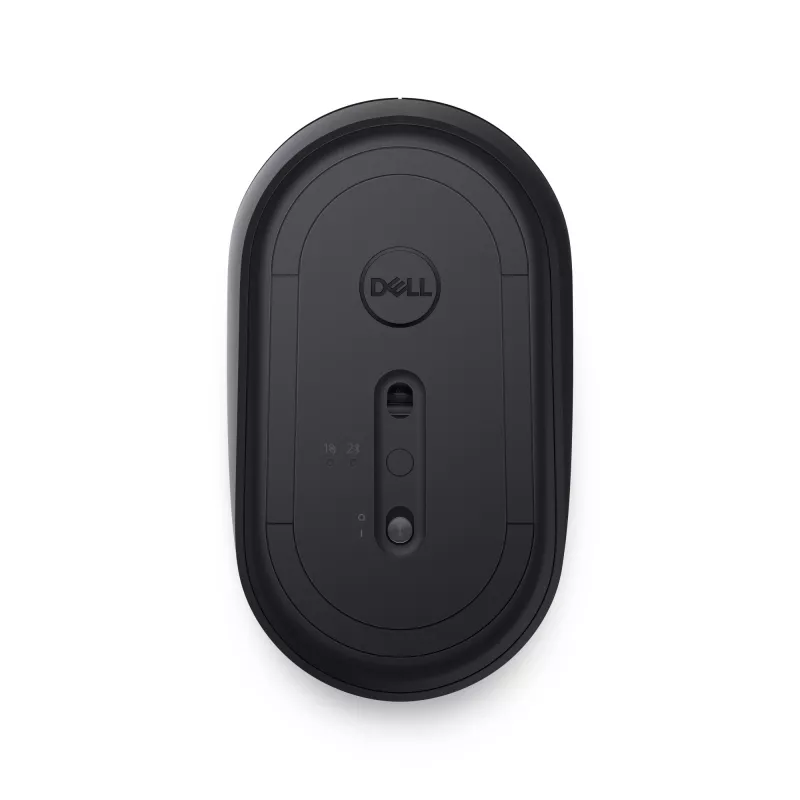 DELL Mobile Wireless Mouse – MS3320W - Must, kahekäeline, optiline, RF-juhtmevaba + Bluetooth, 1600 DPI, must