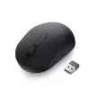 DELL Mobile Wireless Mouse – MS3320W - Must, kahekäeline, optiline, RF-juhtmevaba + Bluetooth, 1600 DPI, must