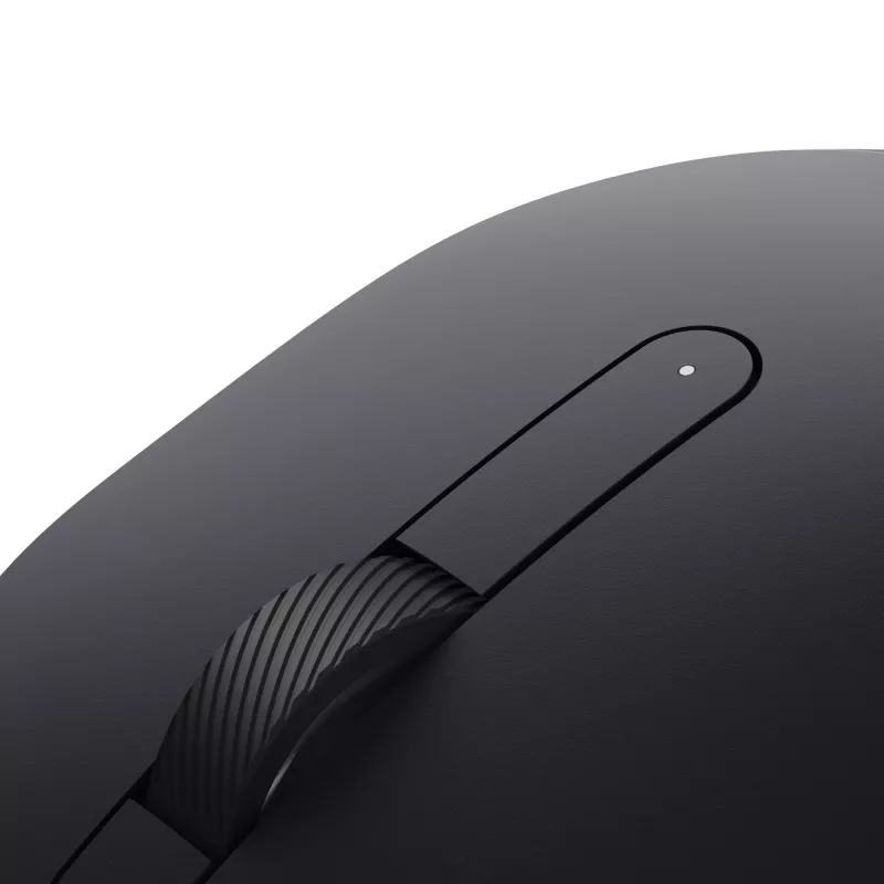DELL Mobile Wireless Mouse – MS3320W - Must, kahekäeline, optiline, RF-juhtmevaba + Bluetooth, 1600 DPI, must
