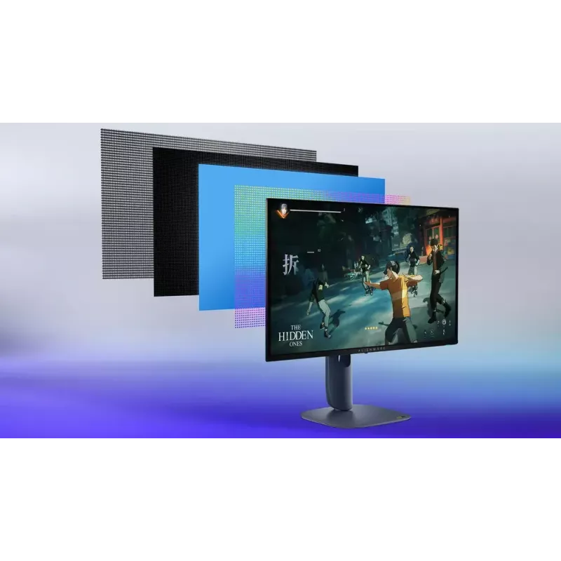 Alienware AW2725D arvutimonitor 68,6 cm (27 tolli) 2560 x 1440 pikslit Quad HD QD-OLED sinine