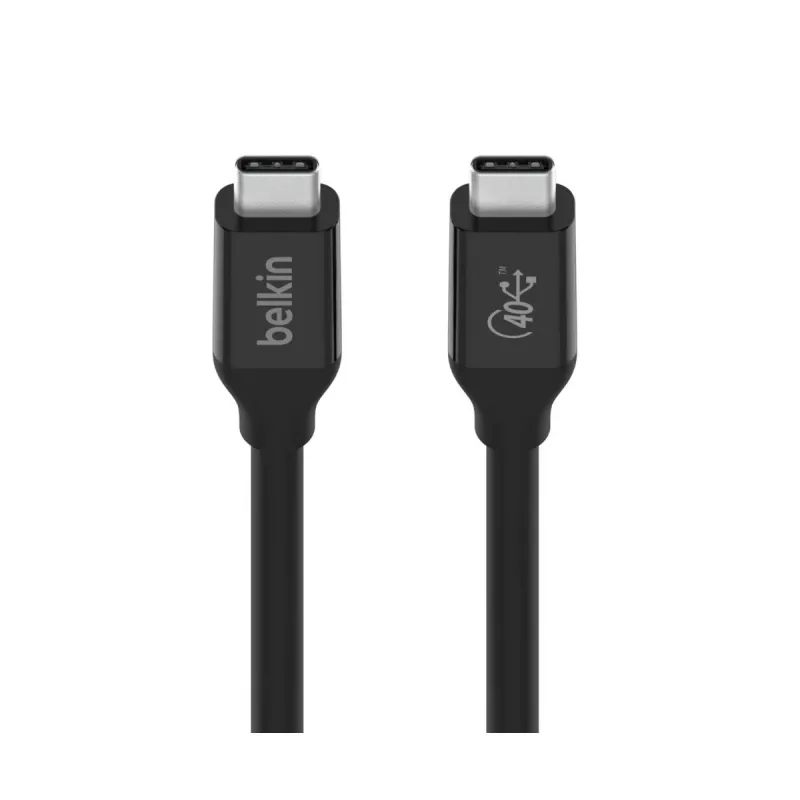 BELKIN USB4 kaabel USB-C / USB-C 40 Gbit/s 100 W 0,8 m must