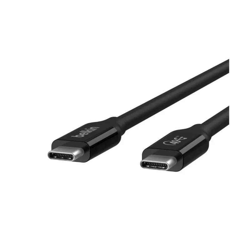 BELKIN USB4 kaabel USB-C / USB-C 40 Gbit/s 100 W 0,8 m must
