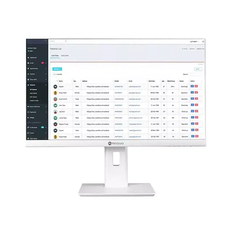 AG Neovo ME-2701 arvutimonitor 68,6 cm (27 tolli) 1920 x 1080 pikslit Full HD LCD Valge