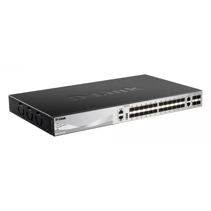 D-Link DGS-3130-30S/E võrgulüliti Hallatav L3 10G Ethernet (100/1000/10000) Hall