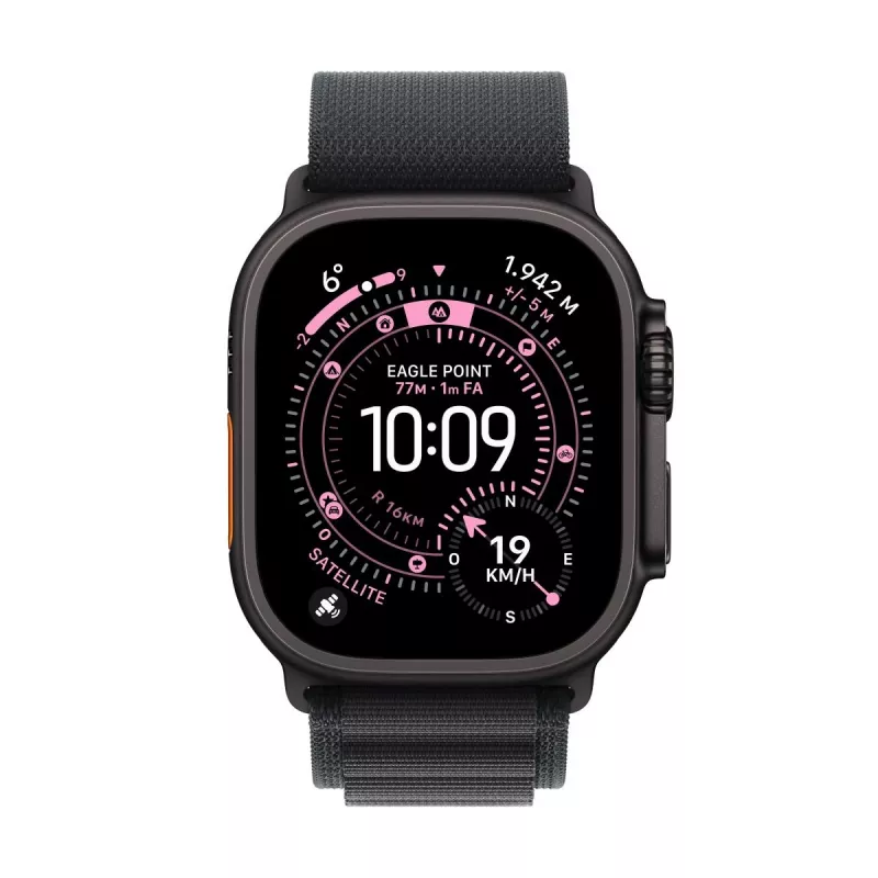 APPLE Watch Ultra 3 (2025) LTE 49mm titaankorpus Alpine Loop Small - must
