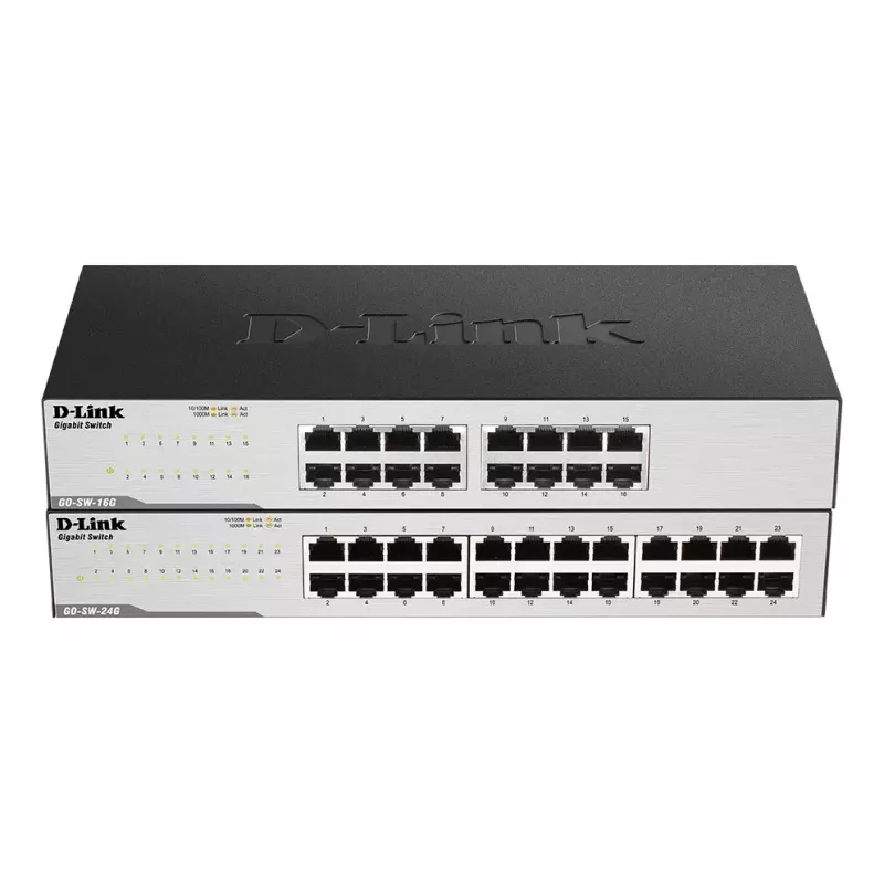 D-Link GO-SW-24G Haldamatu L2 Gigabit Ethernet (10/100/1000) 1U Must