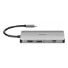 D-Link 8-in-1 USB-C jaotur HDMI/Ethernet/kaardilugeja/toiteedastusega