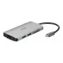 D-Link 8-in-1 USB-C jaotur HDMI/Ethernet/kaardilugeja/toiteedastusega