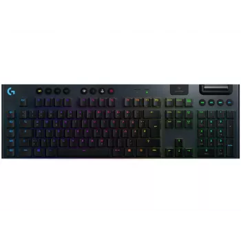 LOGITECH G915 Lightspeed Wireless RGB mehaaniline mänguklaviatuur - must - QWERTZ saksa - taktiilne