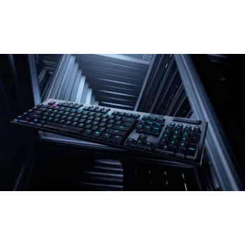 LOGITECH G915 Lightspeed Wireless RGB mehaaniline mänguklaviatuur - must - QWERTZ saksa - taktiilne
