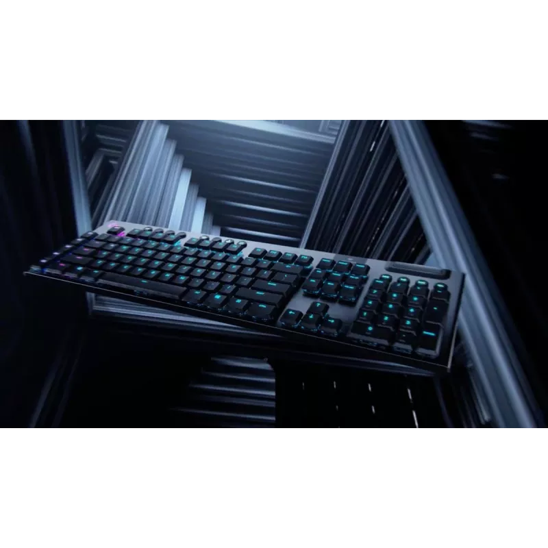 LOGITECH G915 Lightspeed Wireless RGB mehaaniline mänguklaviatuur - must - QWERTZ saksa - taktiilne