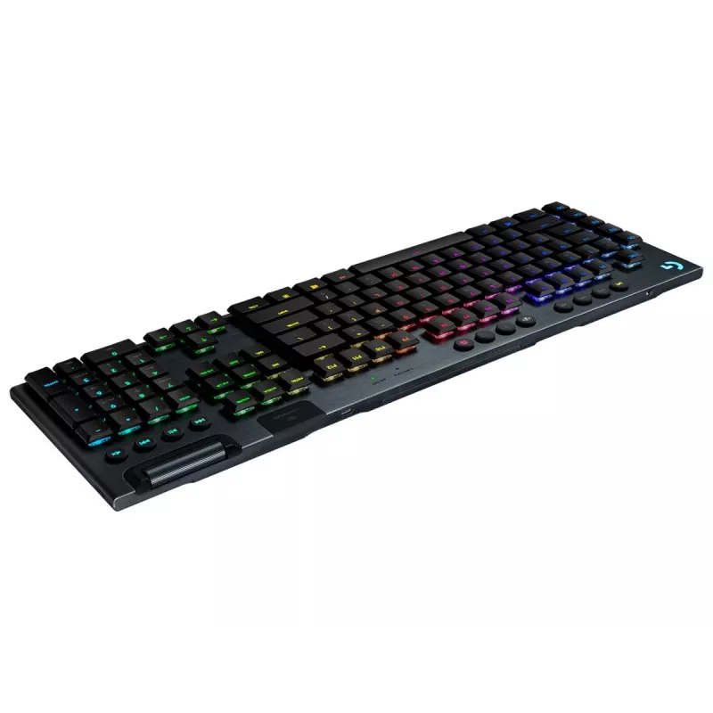 LOGITECH G915 Lightspeed Wireless RGB mehaaniline mänguklaviatuur - must - QWERTZ saksa - taktiilne