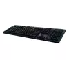 LOGITECH G915 Lightspeed Wireless RGB mehaaniline mänguklaviatuur - must - QWERTZ saksa - taktiilne