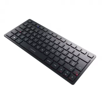 CHERRY KW 9200 MINI klaviatuur Universaalne USB + RF juhtmevaba + Bluetooth QWERTZ Šveitsi Must