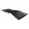 CHERRY KC 4500 ERGO klaviatuur Universaalne USB AZERTY Belgia Must