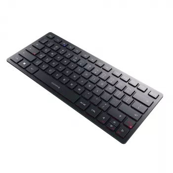 CHERRY KW 9200 MINI klaviatuur universaalne USB + RF juhtmevaba + Bluetooth QWERTY inglise must