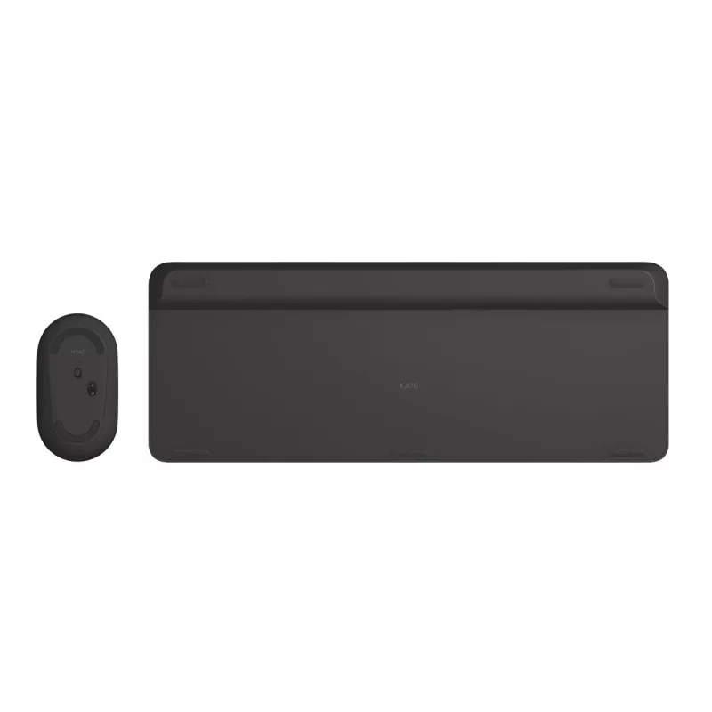 LOGITECH Slim juhtmeta klaviatuuri ja hiire komplekt MK470 - grafiit - AZERTY Belgia