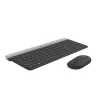 LOGITECH Slim juhtmeta klaviatuuri ja hiire komplekt MK470 - grafiit - AZERTY Belgia