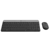 LOGITECH Slim juhtmeta klaviatuuri ja hiire komplekt MK470 - grafiit - AZERTY Belgia