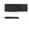 LOGITECH Klaviatuur K120 - Azerty Belgia
