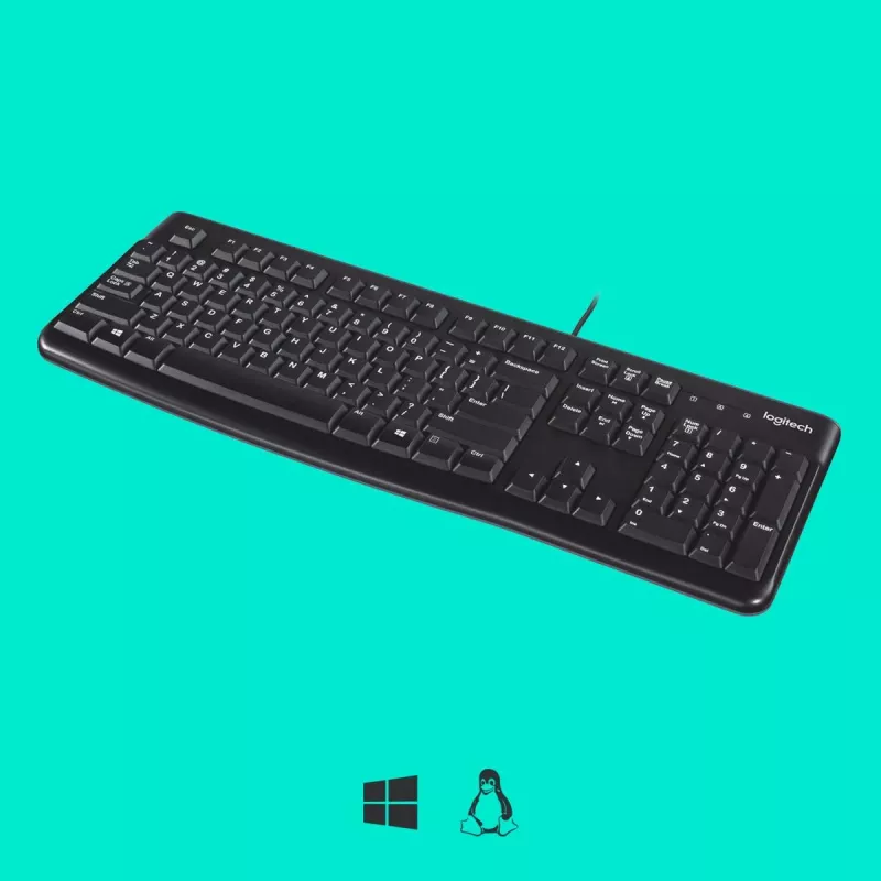 LOGITECH Klaviatuur K120 - Azerty Belgia