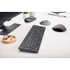 CHERRY KW 9100 SLIM klaviatuur Universaalne RF juhtmevaba + Bluetooth QWERTY Inglise must