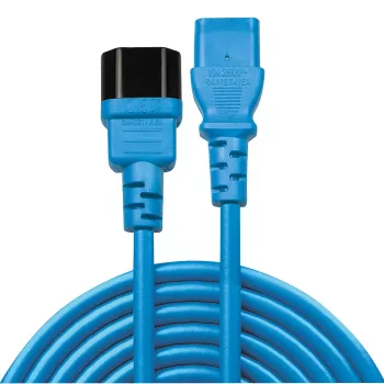Lindy 2 m IEC pikenduskaabel, sinine