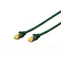 DIGITUS patch-kaabel - CAT6a - S/FTP - Snagless - Cu - 1m - roheline