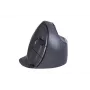 BakkerElkhuizen Evoluent D Medium Wireless, paremakäeline, vertikaalne disain, laser, RF juhtmevaba, 3200 DPI, must