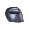 BakkerElkhuizen Evoluent D Medium Wireless, paremakäeline, vertikaalne disain, laser, RF juhtmevaba, 3200 DPI, must
