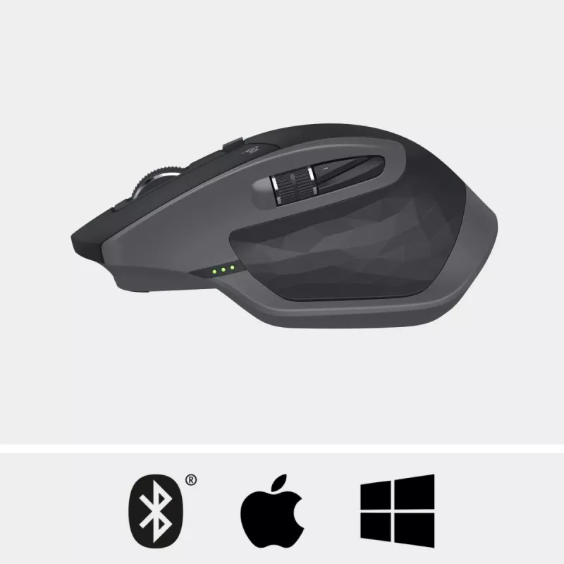 Hiir Logitech MX Master 2S RF Wireless + Bluetooth