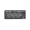 LOGITECH Mx Mechanical Mini Minimalistlik juhtmevaba valgustatud klaviatuur - Graphite Tactile Quiet Qwertz Suisse