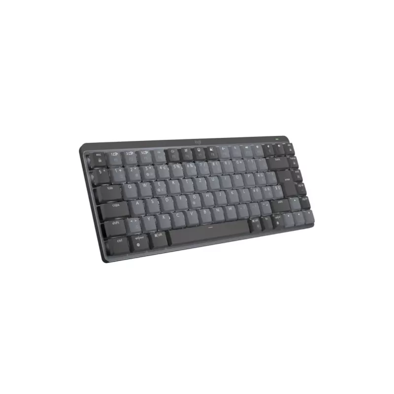 LOGITECH Mx Mechanical Mini Minimalistlik juhtmevaba valgustatud klaviatuur - Graphite Tactile Quiet Qwertz Suisse