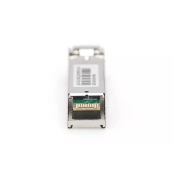 DIGITUS 1.25 Gbps SFP-moodul, kuni 550 m multimood, LC duplekspistik, tööstuslik versioon 1000Base-SX, 850 nm
