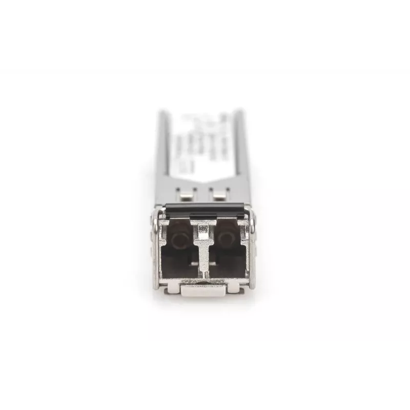 DIGITUS 1.25 Gbps SFP-moodul, kuni 550 m multimood, LC duplekspistik, tööstuslik versioon 1000Base-SX, 850 nm