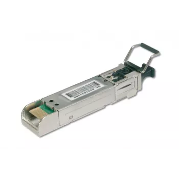 DIGITUS HP-ga ühilduv 1,25 Gbps SFP-moodul, kuni 550 m mitmerežiim, LC-duplekspistik, 1000Base-SX, 850 nm