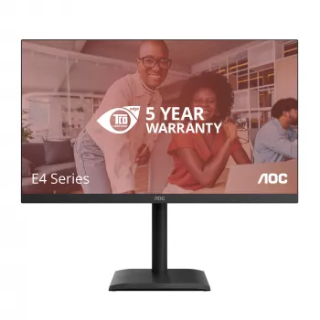 AOC E4 U27E4CV arvutimonitor 68,6 cm (27 tolli) 3840 x 2160 pikslit 4K Ultra HD LED must
