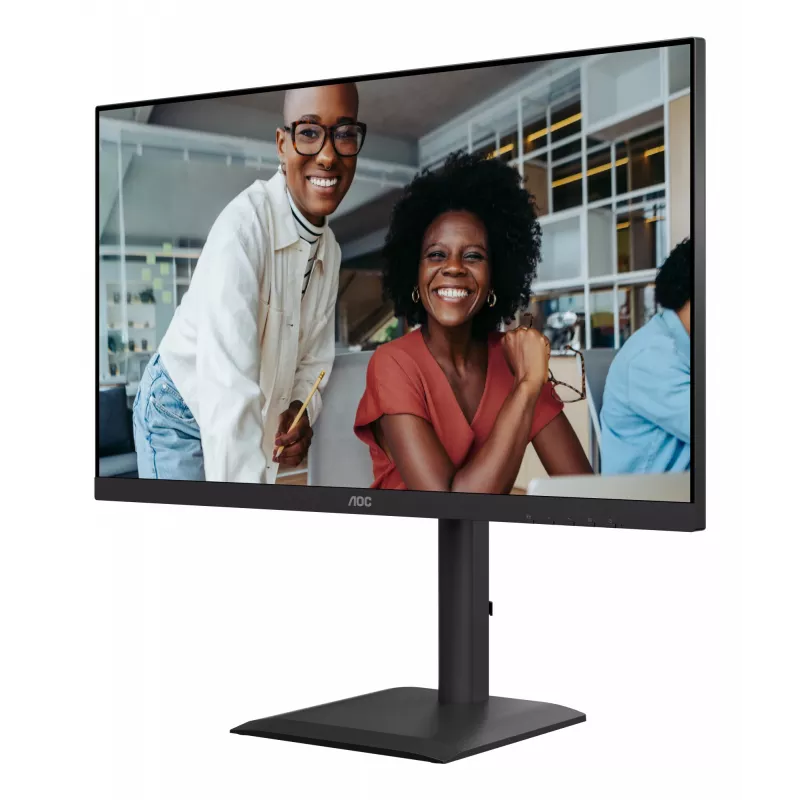 AOC E4 U27E4CV arvutimonitor 68,6 cm (27 tolli) 3840 x 2160 pikslit 4K Ultra HD LED must