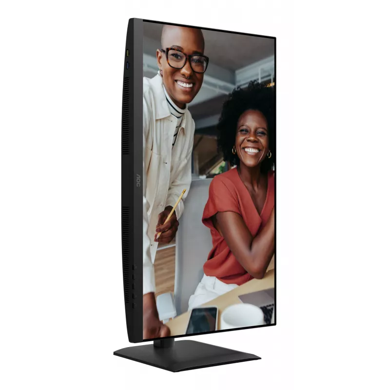AOC E4 U27E4CV arvutimonitor 68,6 cm (27 tolli) 3840 x 2160 pikslit 4K Ultra HD LED must