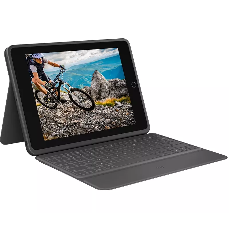 LOGITECH Rugged Folio Graphite Qwertz Deutsch