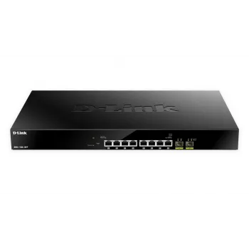 D-Link 10-port Multi-Gigabit PoE+ haldatav lüliti, haldatav, L2, 2.5G Ethernet (100/1000/2500), Power over Ethernet (PoE), riiulipaigaldus, 1U