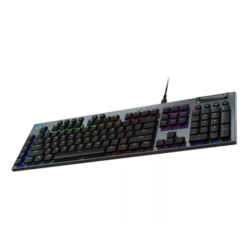 LOGITECH G915 X USB-A juhtmega madala profiiliga mänguklaviatuur, taktiilne, must, QWERTY US